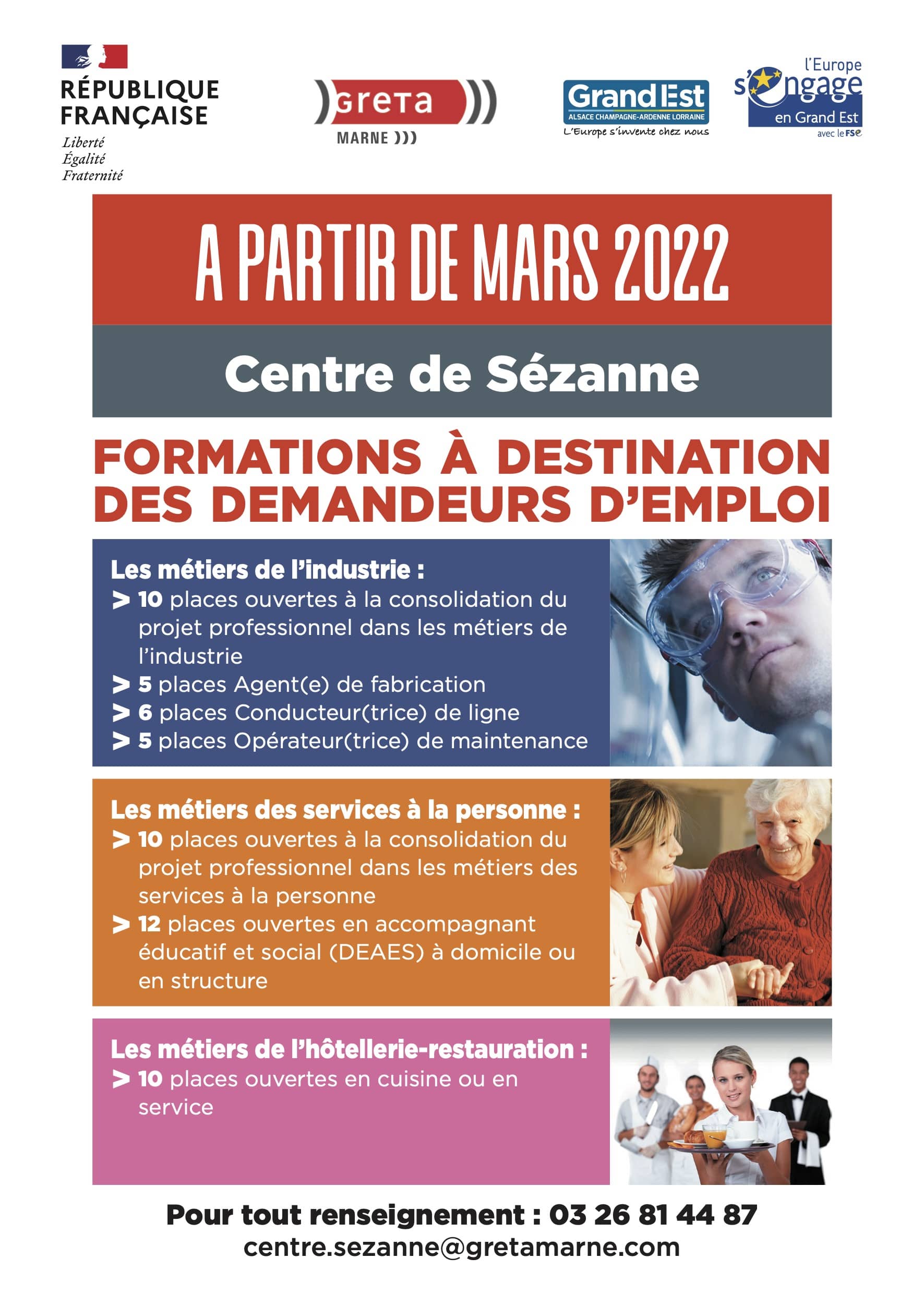 GRETA MARNE FLYER FORMA DEMAND EMPLOI 