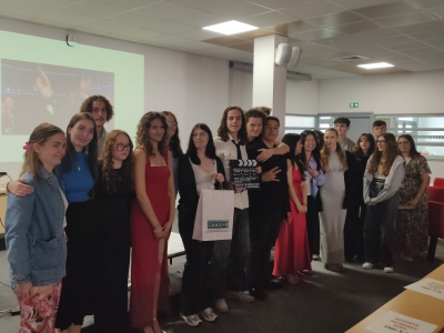 Le Grand Prix du Festival « Ciné V.O. » de Reims à nouveau remporté par des lycéens de Sézanne